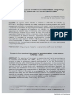 Levantamento Dos Riscos Ocupacionais Relacionados À Segurança Do Trabalho Estudo de Caso No NUTENGE-UEMA