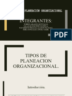 Tipos de Planeación Organizacional - BADM2B - TorresAragónQuetzalli