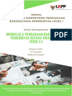 Modul JK Mengelola PBJP Secara Swakelola Level 1 V 3.1-Published