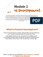 Module 2 Physical Development