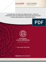 Acuerdo Horas Adicionales - Básica - 2024-2025