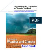 Understanding Weather and Climate 6th Edition Aguado Test Bank