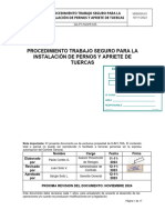 4.-Proc. 35 GG-PT-PGAPR-035Para La Colocación de Pernos y Apriete de Tuercas.