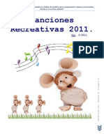 Canciones Recreativas 2011.