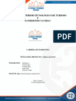 Proyecto Integrador - Proyectos de Marketing - 2023-Ii