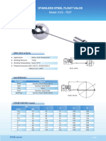 703t-Stainless Steel Float Valve