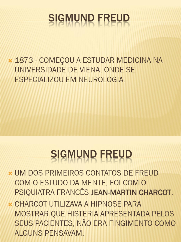 Psicanálise Infantil e Anna Freud | PDF | Sigmund Freud | Histeria