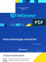 Slide Aula 6-Instrumentação - Industrial