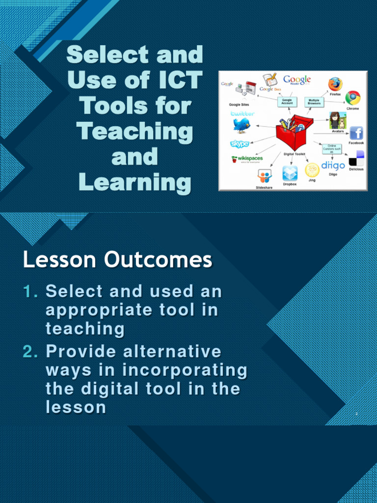 Select and Use of ICT Tools For Teaching PDF Qr Code Infographics