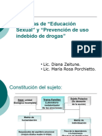 Jornadas de Educacion Sexual y Uso Indebido de Drogras