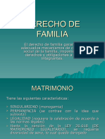 Relaciones de Familia