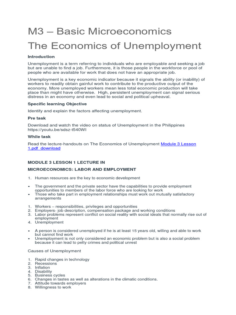 M3 Formula Economics