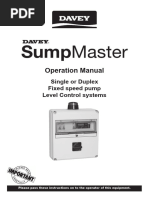 Davey Sump Pump Controller