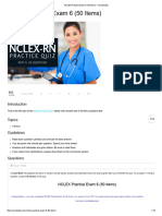 NCLEX Practice Exam 6 (50 Items) - Nurseslabs - PDF