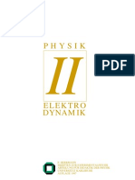 Experimentalphysik II - Elektrodynamik