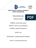 Tarea Del Tema Dos "Diagrama de Fases "