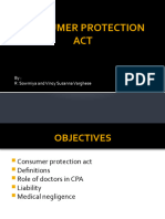 Consumer Protection Act - Seminar