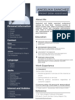 SANCHEZ Curriculum Vitae