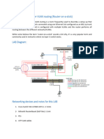 Inter-VLAN Routing Cisco Switch and Mikrotik RB Procedure