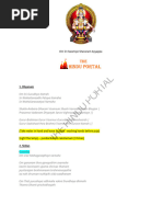 Store Dept Duty Roster: Puja 2023 | PDF | Hindu Worship | Kali