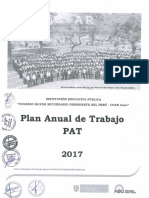 Plan Anual de Trabajo (PAT) 2017