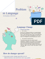 The Main Problem in Language