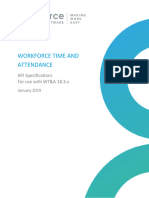 WTA WorkForce API Specs Guide - 18.3