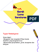 Gerak Lurus Beraturan