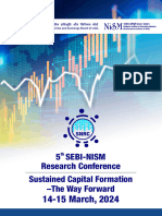 5th SEBI NISM Research Conference Brochure V 4