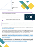 Segunda Prueba Especial Filosofia - Noviembre 2022 6to Ano