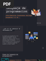 Aplicaciones Informaticas Act N°1 _Programacion_ | PDF | Lenguaje de ...