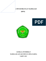 Rencana Pengembangan Madrasah (RPM) : Lembaga Pendidikan Madrasah Aliyah Subulul Huda Darma TAHUN 2023