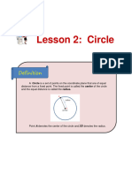 Lesson 2 Circle
