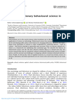 Schimmelpfennig Muthukrishna-2023-Cultural Evolutionary Behavioural Science in Public Policy
