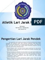 Lari Jarak Pendek Sprint