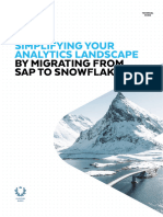 Migrating From SAP To Snowflake