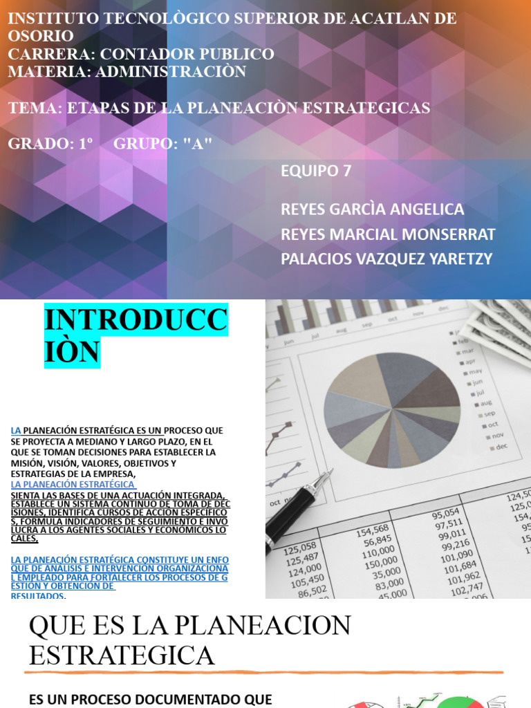 Etapas de la Planeación Estratégica | PDF | Planificación ...