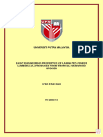 Basic Engineering Properties of LVL FH - 2003 - 15 - A