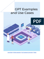 AutoGPT PDF Auto GPT Examples and Use Cases
