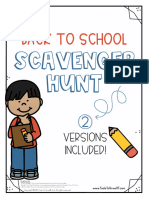 Sow - Back To School Hunt