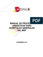 Manual de Procesos Hospitales Generales