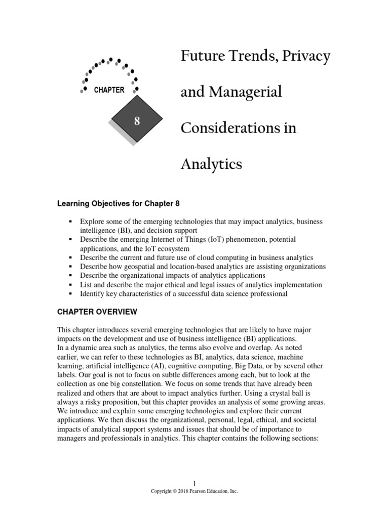 BUSINESS INTELLIGENCE ANALYTICS AND DATA SCIENCE A MANAGERIAL PERSPECTIVE intelligence overview