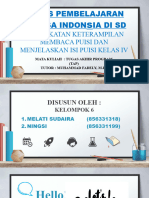 Kelompok 6 - Kasus Pembelajaran Bahasa Indonesia Di SD