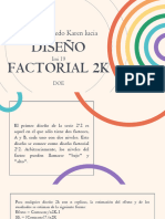 Torres Escobedo Karen Lucia: Diseño Factorial 2K