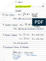 Vectors Formula Sheet