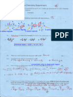 Test 1 Make - Up Marking Key-1