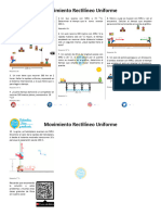 Movimiento Rectilíneo Uniforme MRU - Ejercicios Resueltos PDF