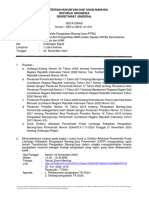 Nota Dinas Undangan Rapat - Direktur Advokasi Pemerintah Pusat LKPP Pada 23 November 2023-1