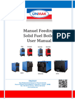 Unmak Manual Feeding Solid Fuel Boilers User ManualKK06-EN 230817