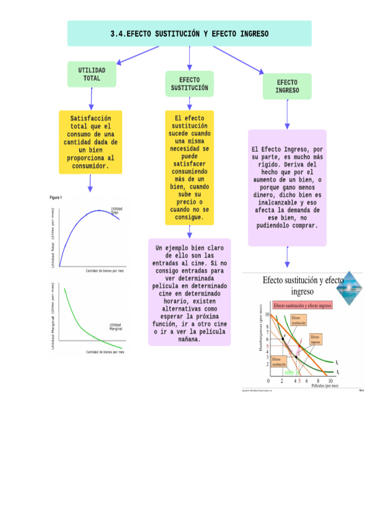 Efectos de Sustitución e Ingreso en Consumo | PDF